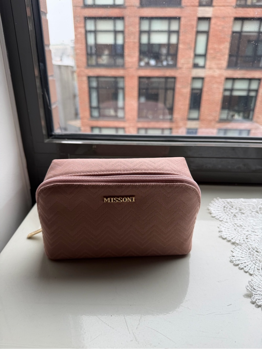 Missoni Pink Cosmetic Pouch - Picture 3 of 3